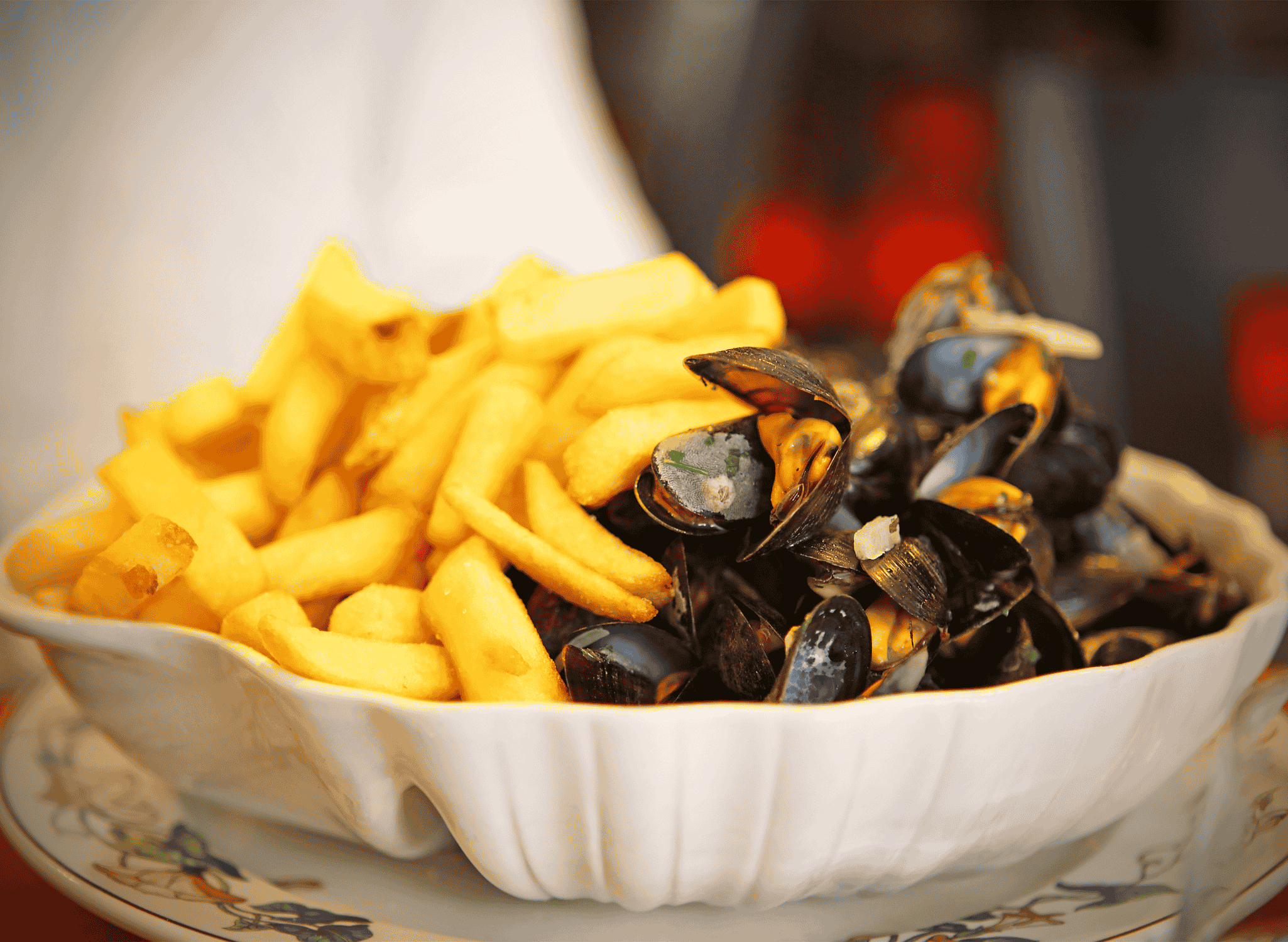 Moules Frites (Mussels with Fries)