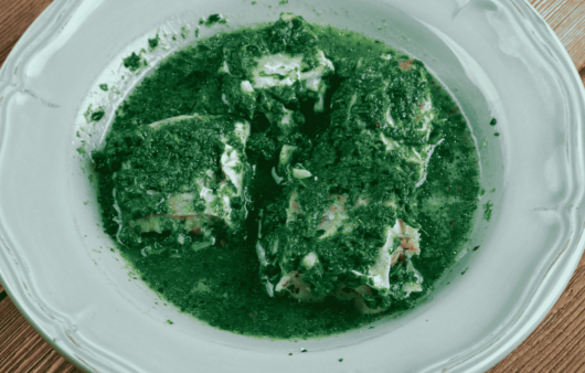 Paling in ‘t Groen (Eel in Green Herb Sauce)