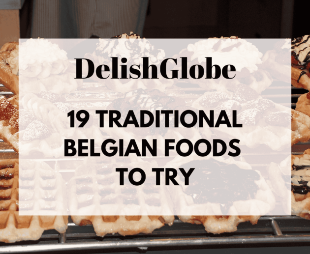 Traditional Belgian foods