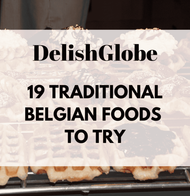 Traditional Belgian foods