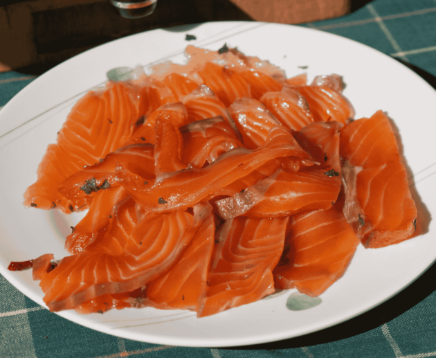 Graavilohi (Cured Salmon)