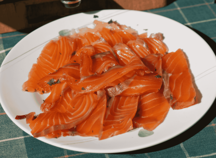 Graavilohi (Cured Salmon)