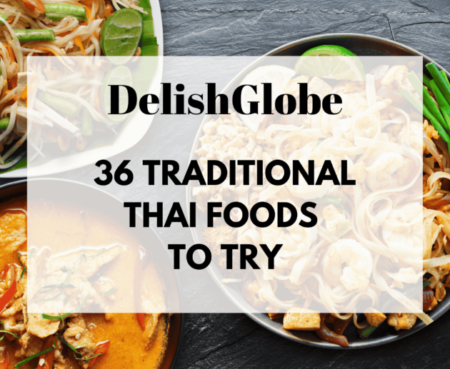Traditional Thai foods