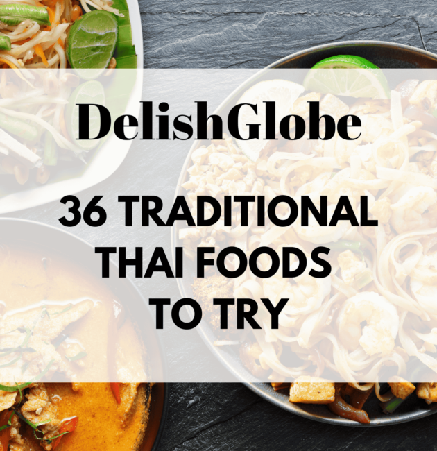 Traditional Thai foods