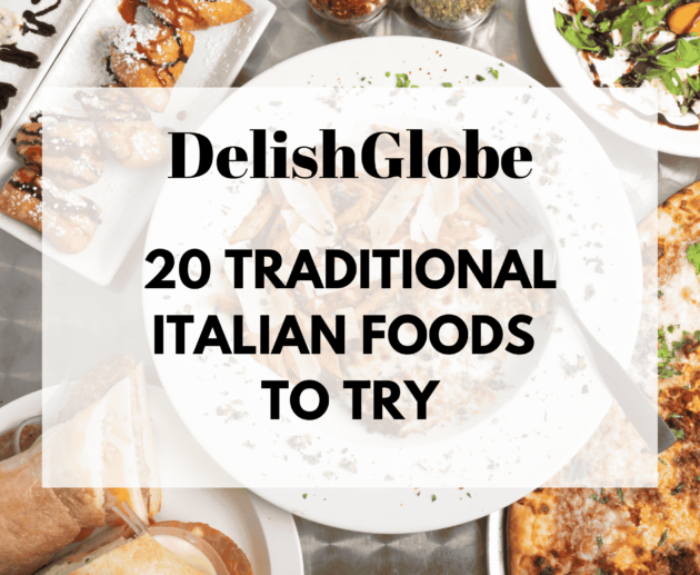 Traditional italian foods
