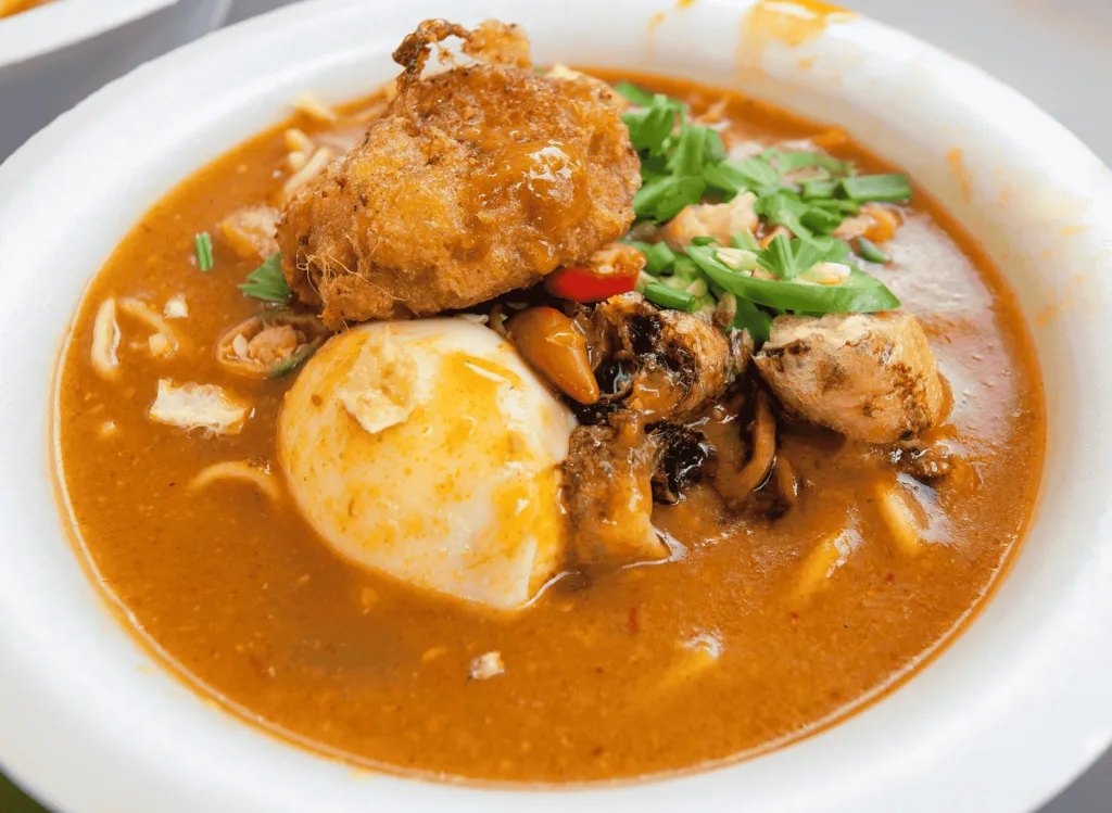 Mee Rebus (Noodle Soup with Spicy Gravy)
