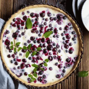 Mustikkapiirakka (Blueberry Pie)