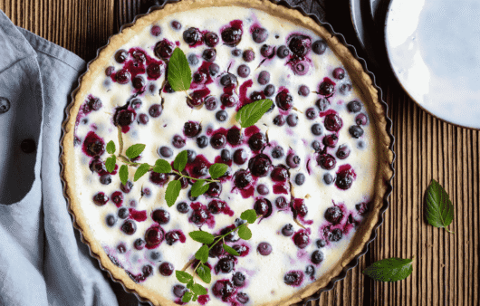 Mustikkapiirakka (Blueberry Pie)