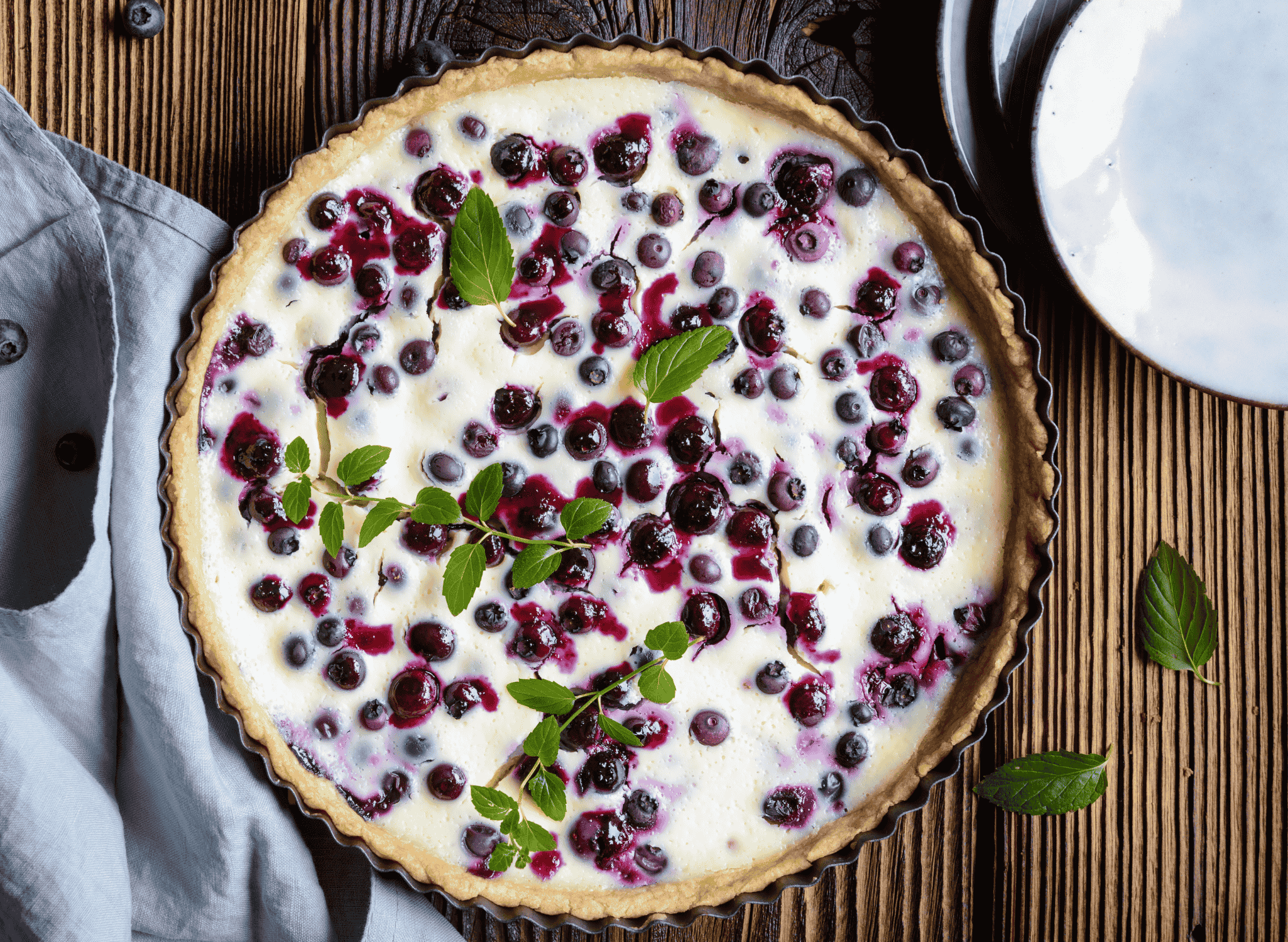 Mustikkapiirakka (Blueberry Pie)