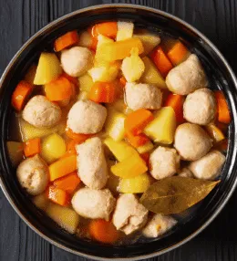 Finnish Siskonmakkarakeitto (Sausage Soup)