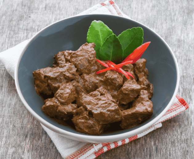 Beef rendang