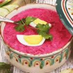 Aukstā zupa (Cold Beetroot Soup)
