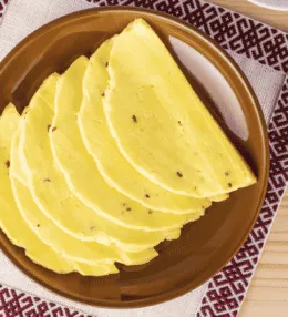 Latvian Jāņu Siers (Caraway Cheese)