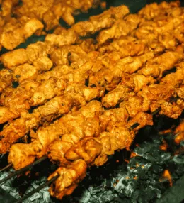 Nepali Sekuwa (Skewered Grilled Meat)