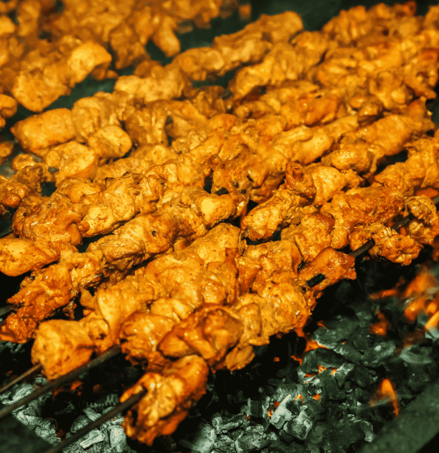 Nepali Sekuwa (Skewered Grilled Meat)