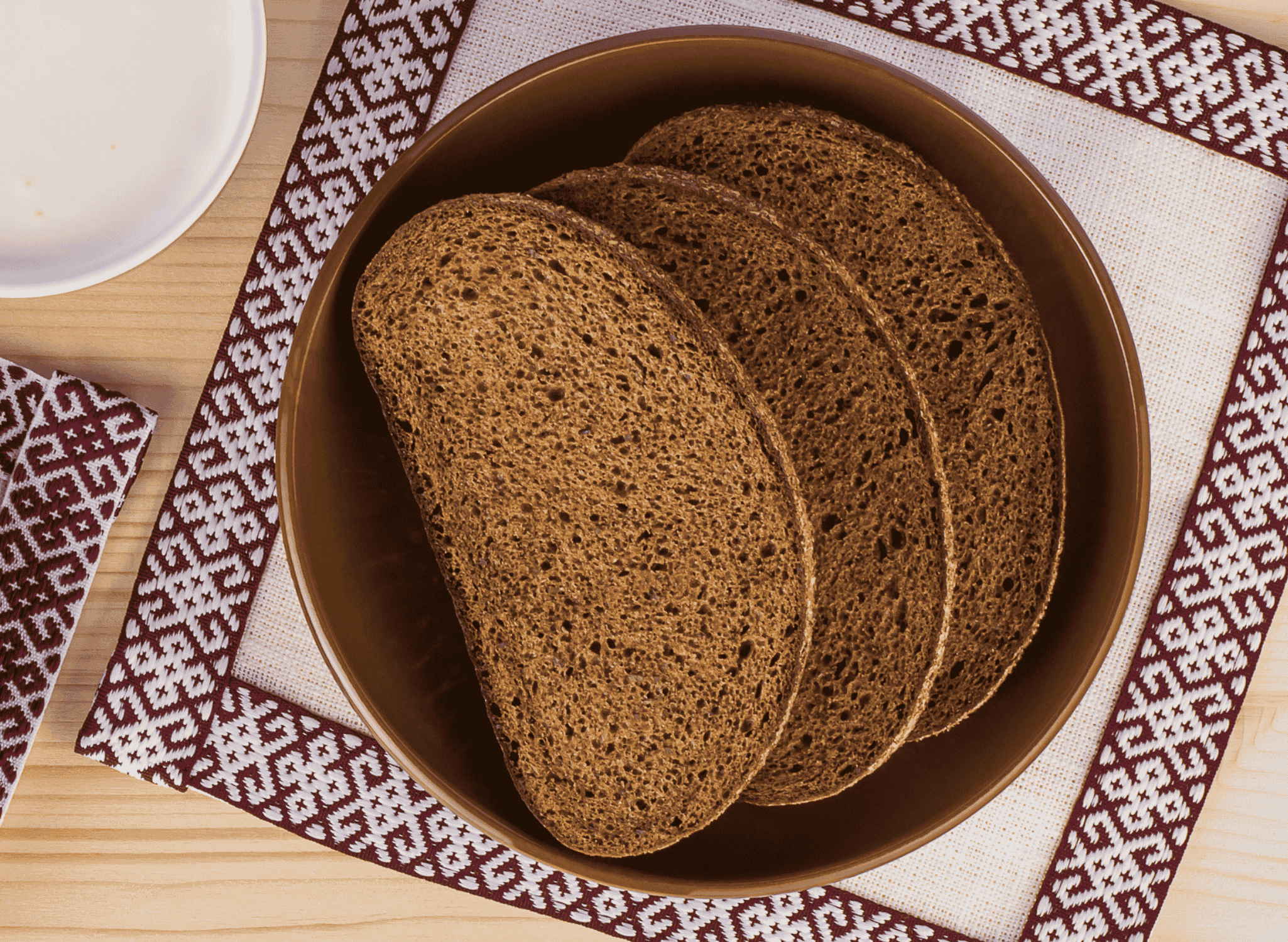 Rupjmaize (Dark Rye Bread)