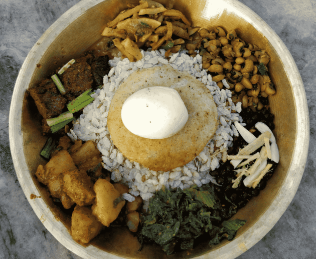 Samay Baji (Festive Newari Platter)