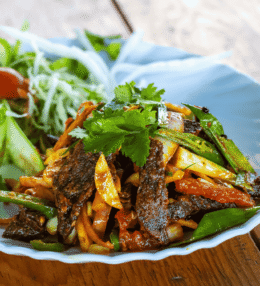 Nepali Sukuti (Dried Spiced Meat)