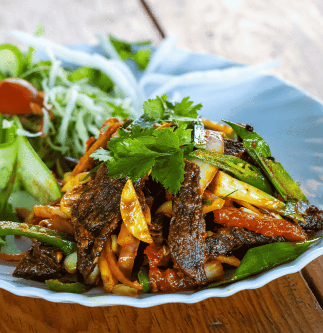 Sukuti (Dried Spiced Meat)