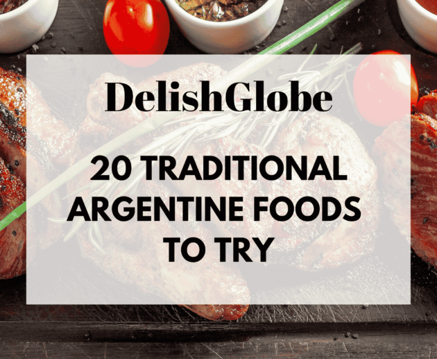 20 Argentine food