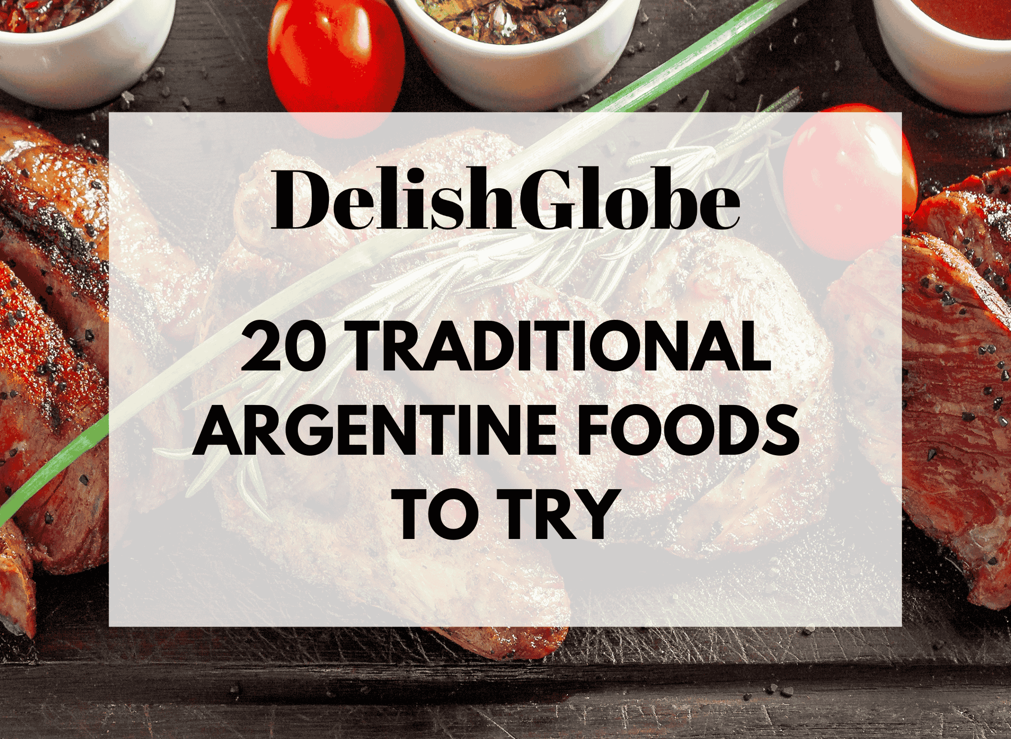 20 Argentine food