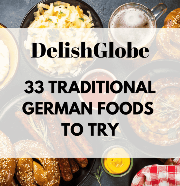 Traditional German foods