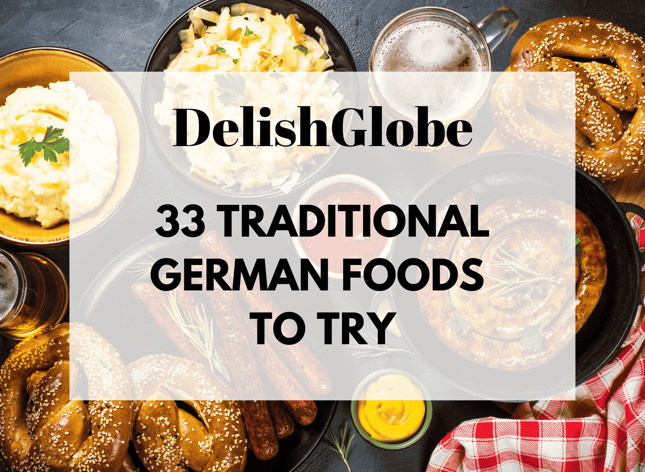 Traditional German foods