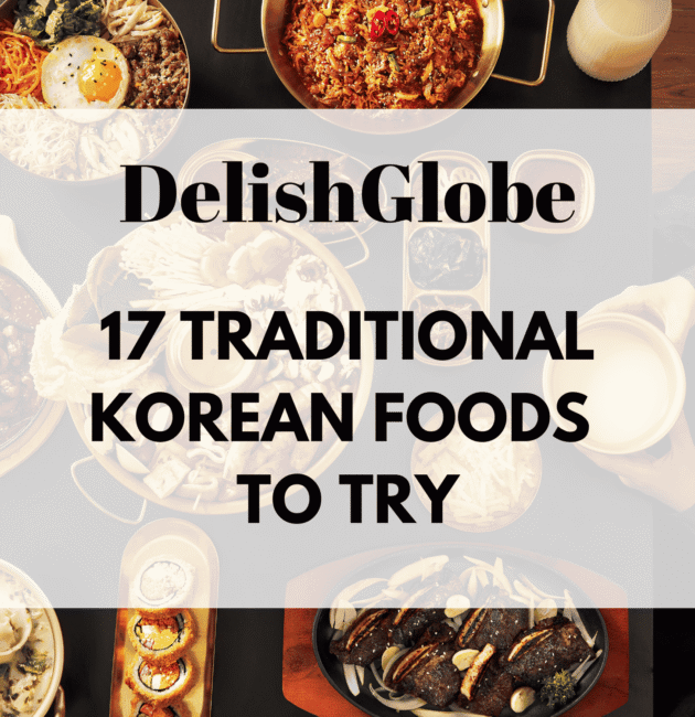 Traditional Korean foods