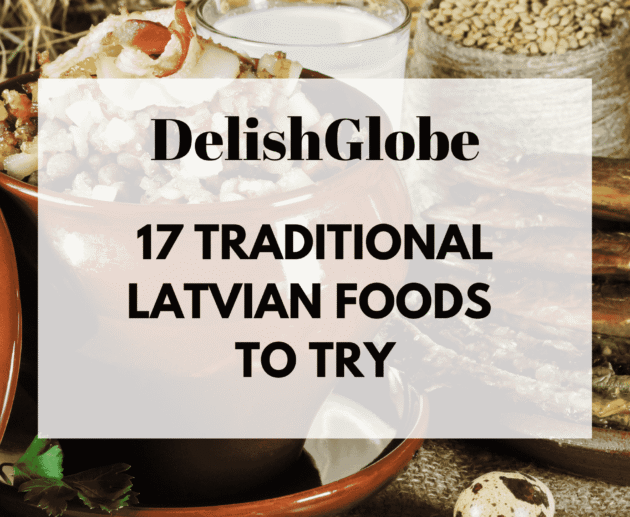 Traditional Latvian foods