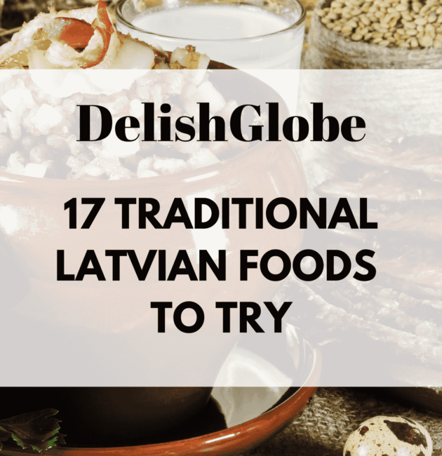 Traditional Latvian foods