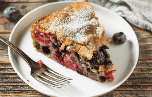 Blueberry Buckle (Crumb Topped Cake)