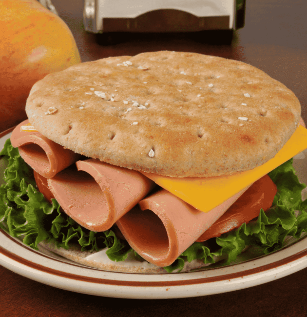 Bologna Sandwich (Cold Cut on White Bread)