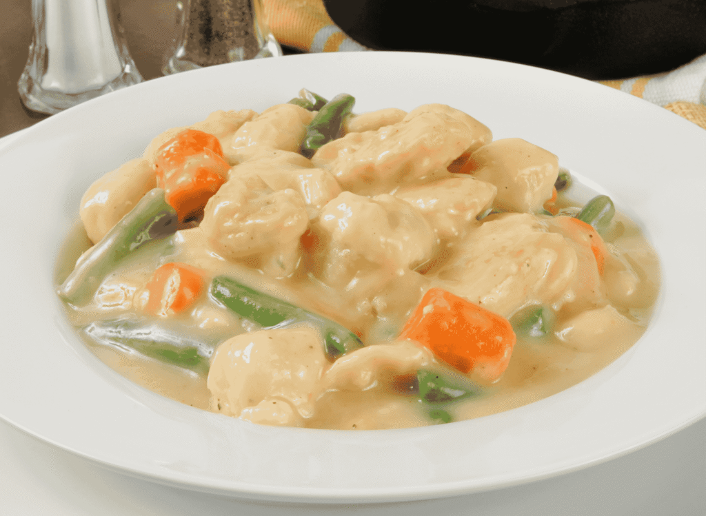 Chicken and Dumplings (Stewed Chicken with Dumplings)