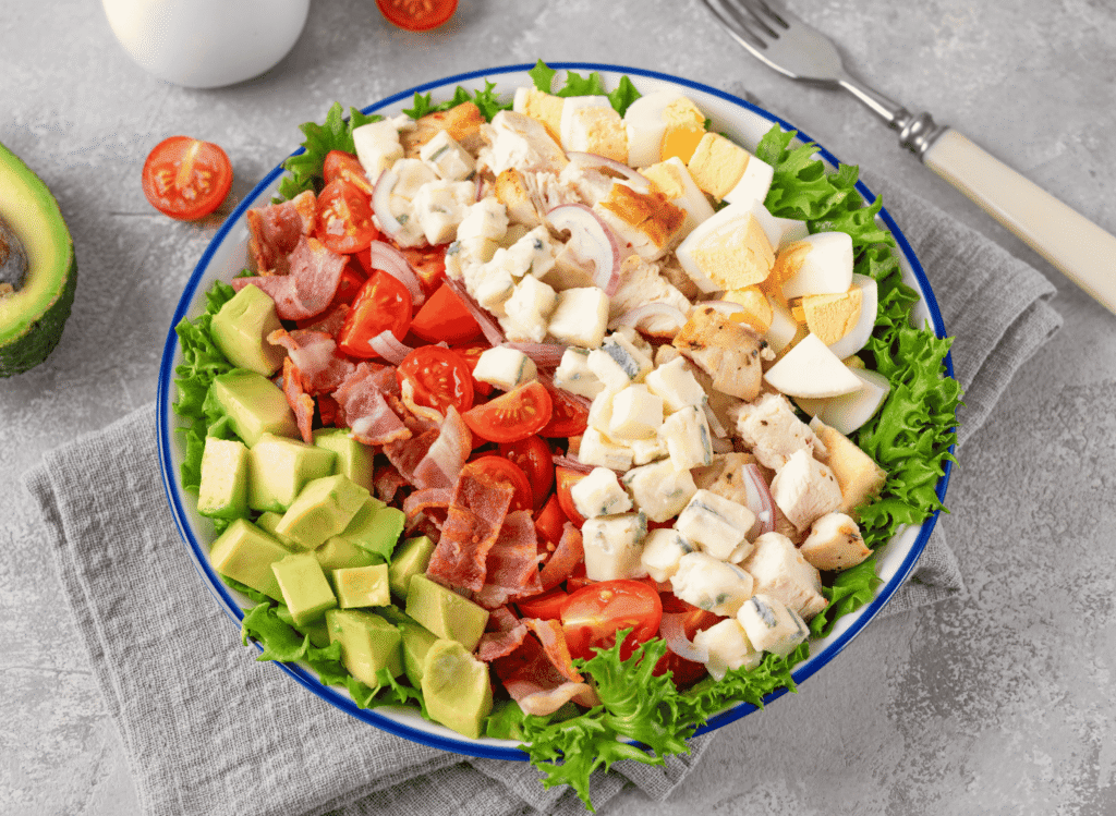 Cobb Salad (Layered Chopped Salad)