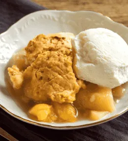 Cobbler (Baked Fruit Dessert with Biscuit Topping)