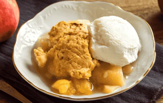 Cobbler (Baked Fruit Dessert with Biscuit Topping)