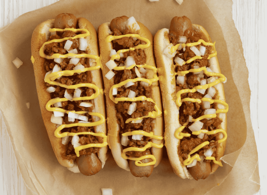 Coney Dog (Chili Topped Hot Dog)