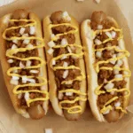 Coney Dog (Chili Topped Hot Dog)
