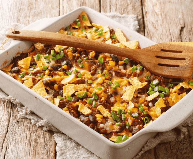Frito Pie (Chili and Cheese over Corn Chips)