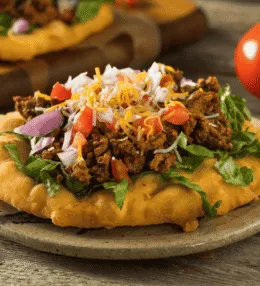 Fry Bread Tacos (Navajo Taco)