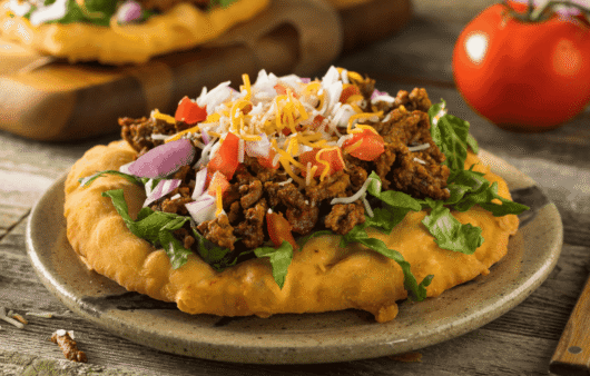 Fry Bread Tacos (Navajo Taco)