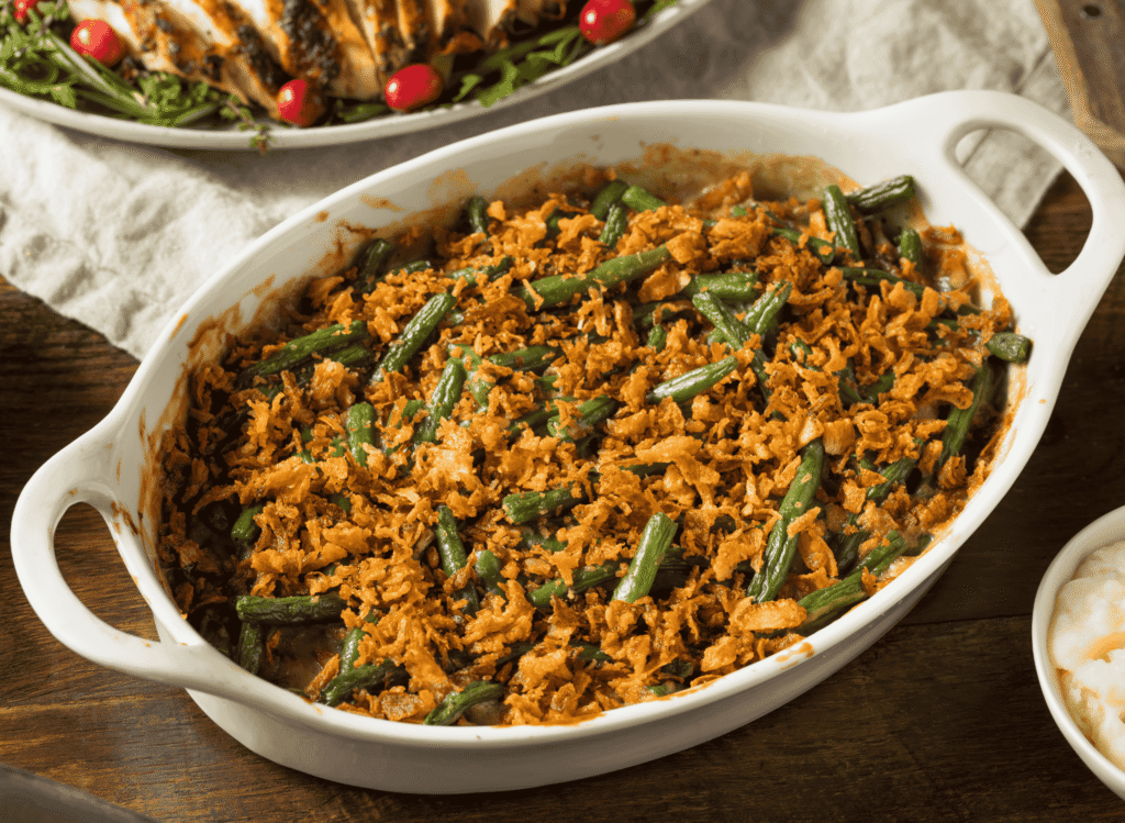 Green Bean Casserole (Creamy Vegetable Bake)