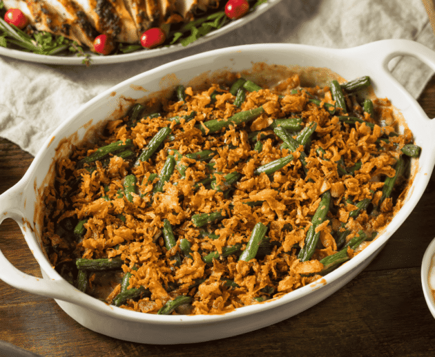 Green Bean Casserole (Creamy Vegetable Bake)