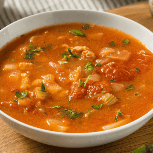 Manhattan Clam Chowder (Tomato Based Clam Soup)
