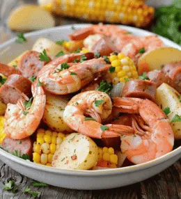 Shrimp Boil (Seafood and Vegetable Feast)
