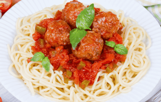Spaghetti and Meatballs