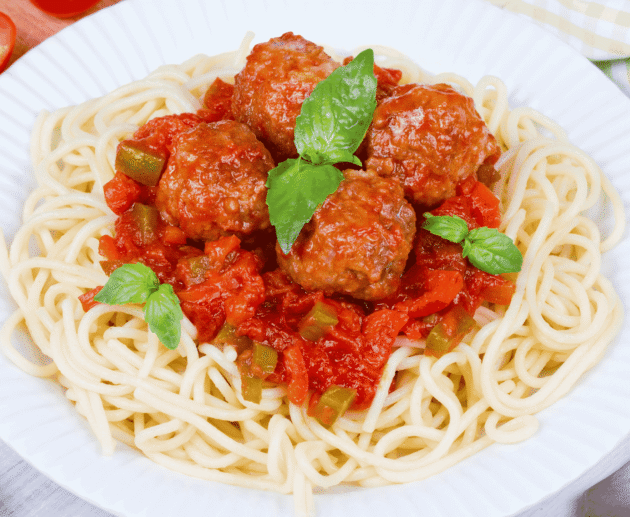Spaghetti and Meatballs