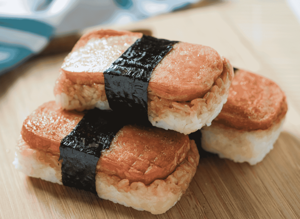 Spam Musubi (Grilled Spam on Rice)
