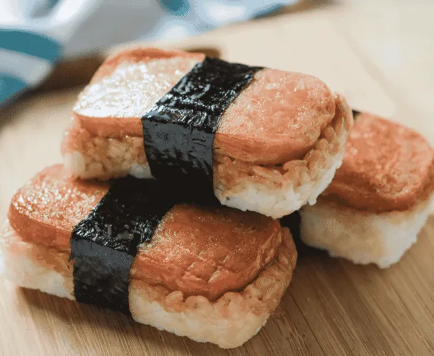Spam Musubi (Grilled Spam on Rice)