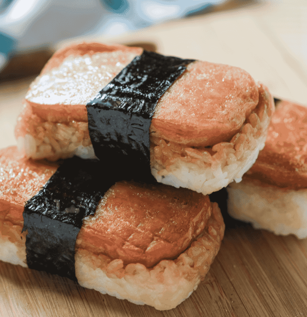 Spam Musubi (Grilled Spam on Rice)